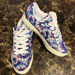 Masseys Colorful Tie-Dye Sneakers Size 10M